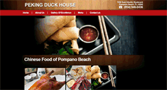 Desktop Screenshot of chinesefoodpompanobeach.com